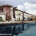 Hotel de la Ville Korcula - Postcard (1925)